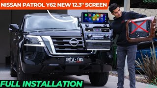 12.3' ANDROID DISPLAY FOR THE Y62 Patrol/Armada (FULL INSTALLATION). by The Fitting Bay 50,392 views 1 year ago 20 minutes