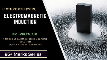 Electromagnetic induction | MCQ , fill inthe blanks , true & false and match the following