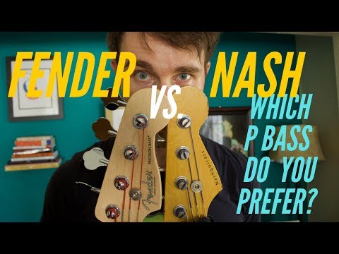 nash-(w/-lollar)-vs-fender-(w/-'original')-///-p-bass-battle