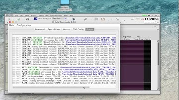 Interactive Brokers Historical Data Downloader demo