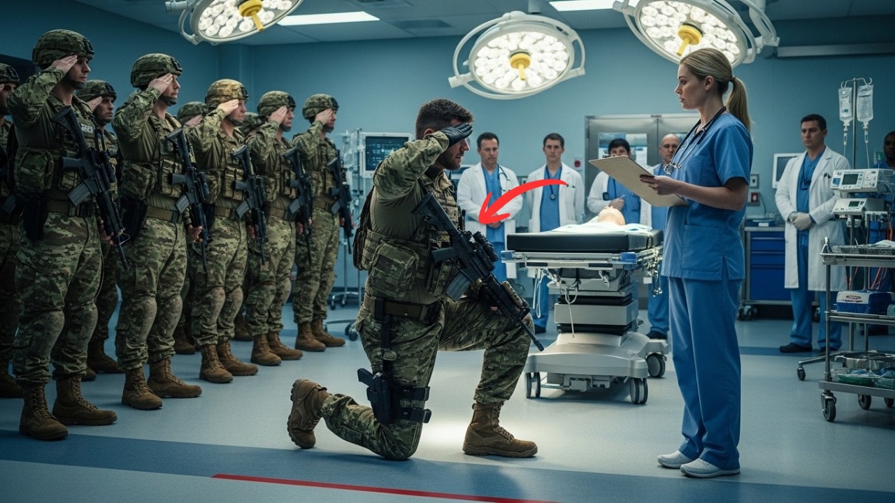 Медсестра закончила смену — и тут прибыли бойцы Navy SEALs и обратились к ней: «Мэм».