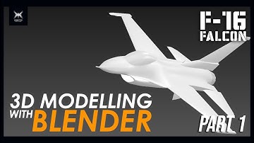 F-16 - 3D Modelling with Blender | Part 1