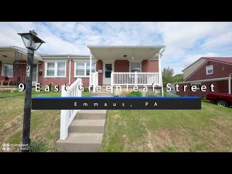 9 East Greenleaf Street, Emmaus, PA home video tour