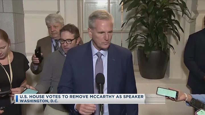 U.S. House Votes To Remove McCarthy As Speaker