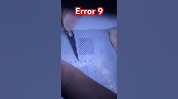 iphone 13 pro max error 9 / Wait For End