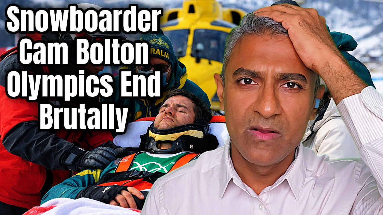 Австралийский сноубордист Кэм Болтон сломал шею на тренировке, что завершило его кампанию за учас...