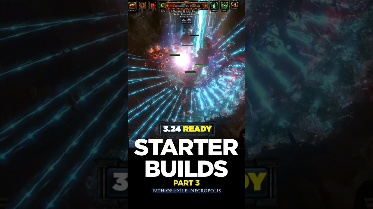 [PoE 3.24] 12 LEAGUE STARTER BUILDS - PART 3 - PATH OF EXILE - POE NECROPOLIS - POE BUILDS