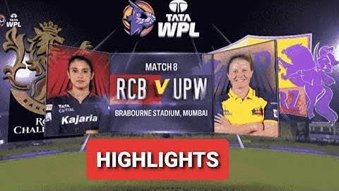 WPL 2023 - Royal Challengers Banglor vs Up Warriorz Full Match Highlights//#rcbvsupwhighlights