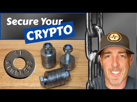 Crypto Seed Phrase Security - DIY Stainless Steel Recovery Phrase Backup