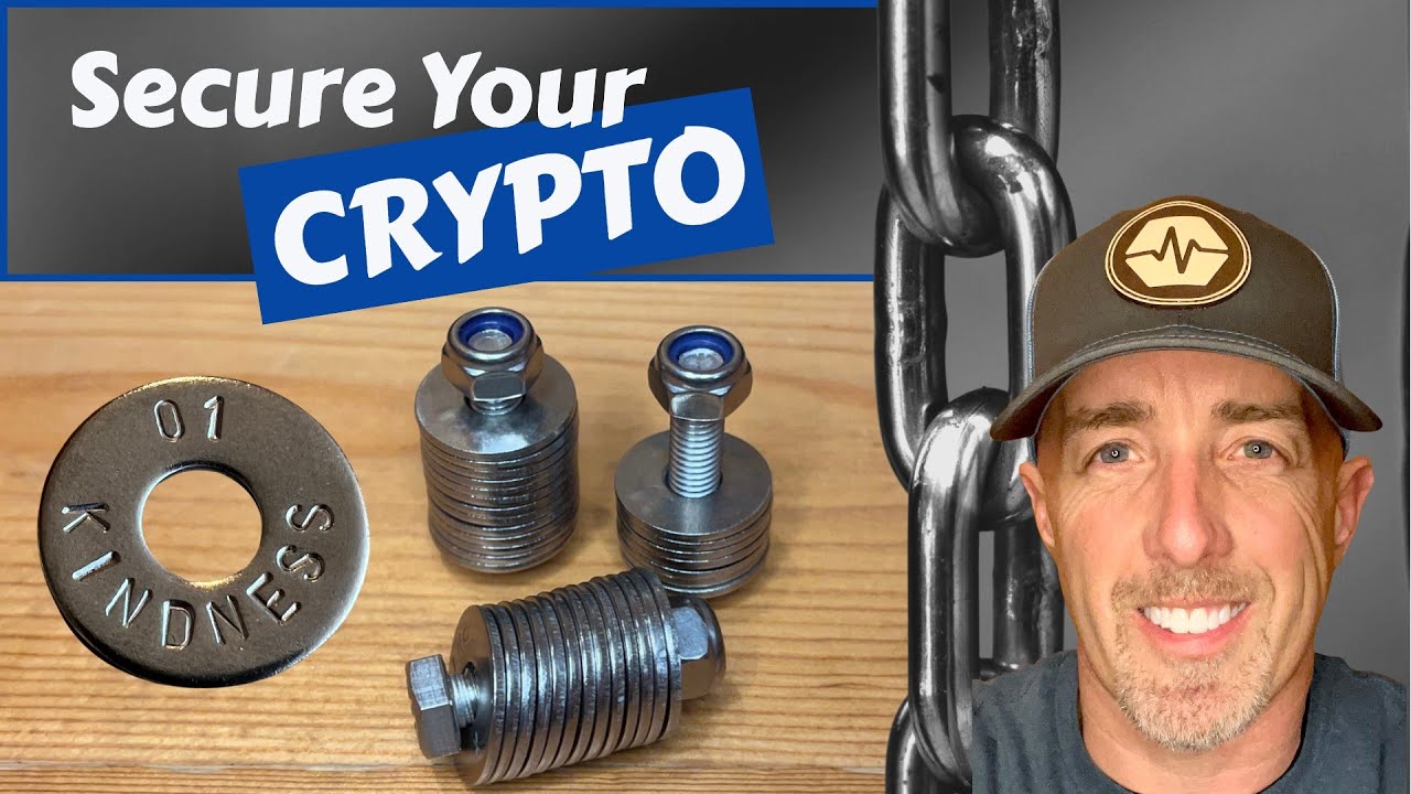 Crypto Seed Phrase Security - DIY Stainless Steel Recovery Phrase Backup 