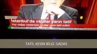 İstanbulda Okullar Tati̇lmi̇ ?