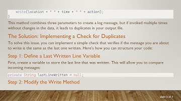 How to Avoid Writing Duplicate Lines to a File in Java