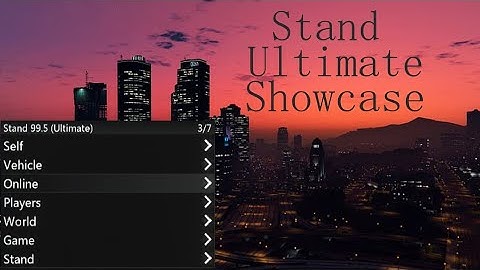 Stand.gg Mod menu Showcase, for Grand theft auto V ONLINE [Free money + RP ]