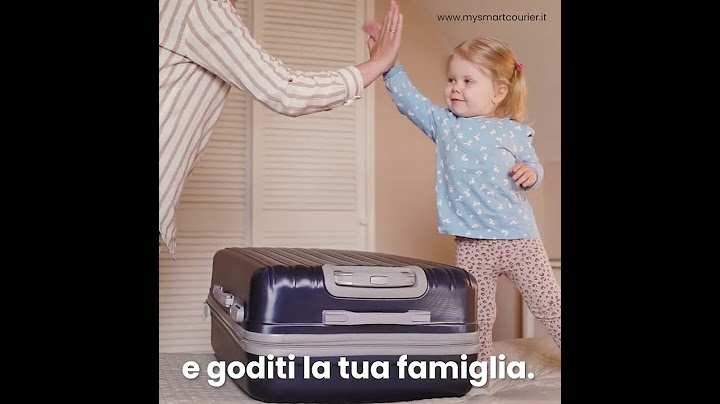 Spediamo le tue valigie!