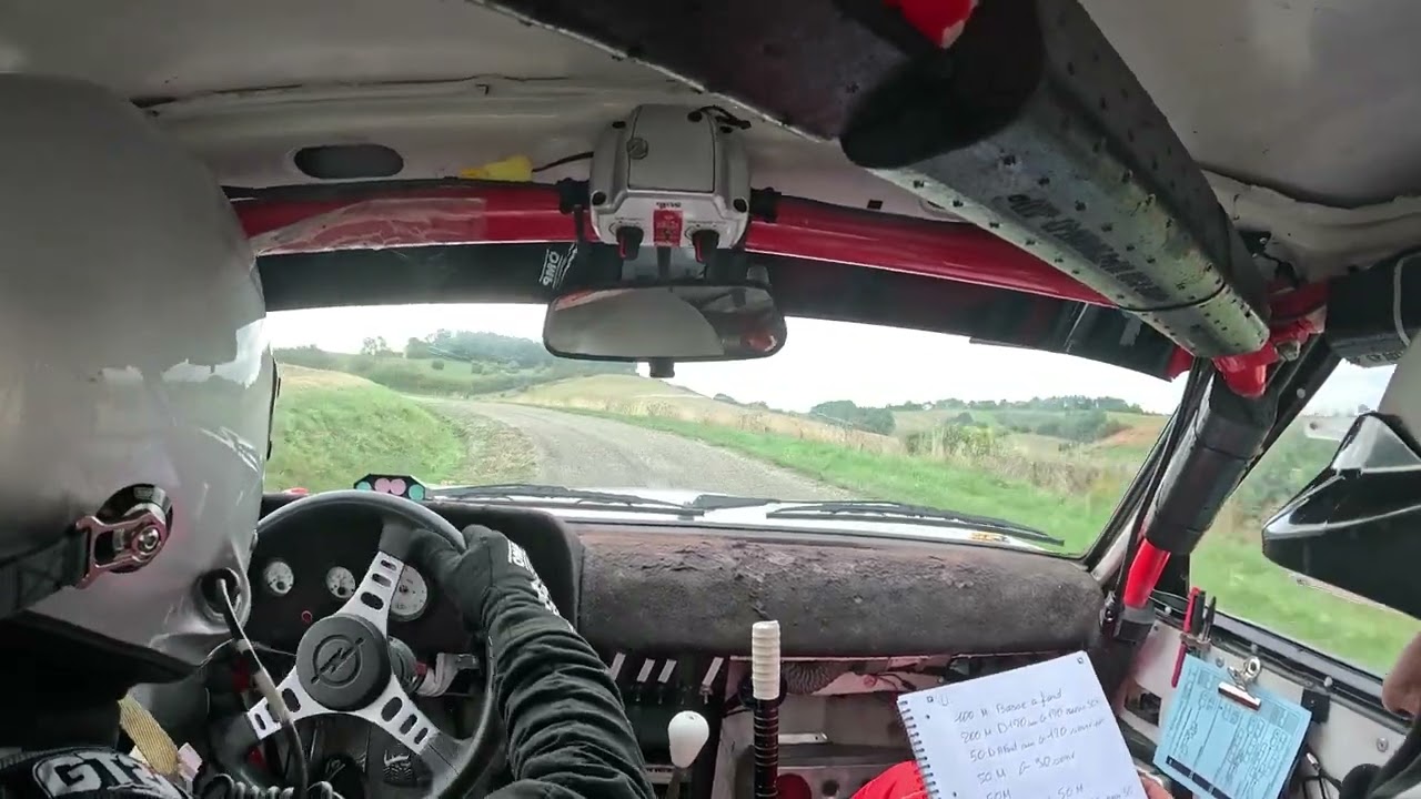 RIVIERE Marc / PENA Gerald - Rallye du chasselas 2025 Es1 Opel Manta F214.