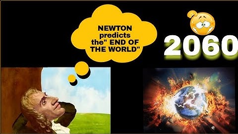 How did NEWTON predict that WORLD would END IN 2060?🤔