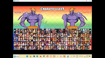 Mack The Knife from Captain Commando In CVS POTS Style for Capcom Vs SNK Evolution Kore