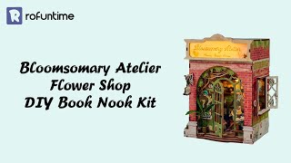 Bloomsomary Atelier Flower Book Nook – A Vintage Floral Escape | Rofuntime screenshot 3