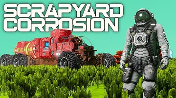 A Whole New Scrapyard to Test | Space Engineers Scrapyard, Into the Fog Test Server