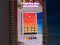 🌼Day painting tutorial for beginners #art #artist #drawing #trending #short #viral #color #painting