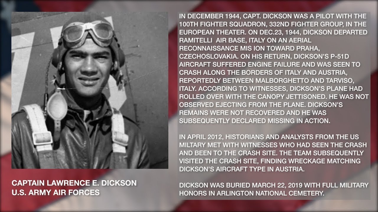 Tuskegee Airman Buried at Arlington Cemetery With Full Military Honor ...