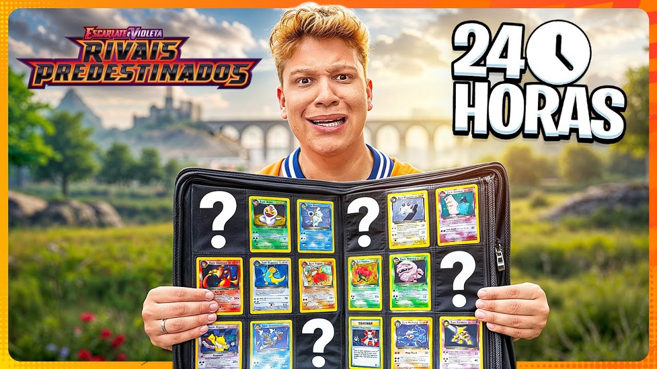 COMPLETEI A COLEÇÃO RIVAIS PREDESTINADOS EM 24 HORAS! *Pokémon