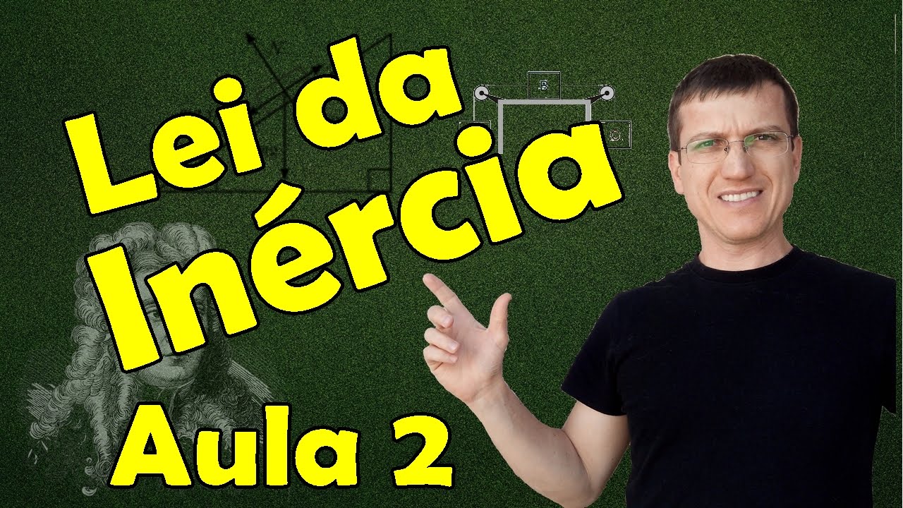 LEI DA INÉRCIA (Primeira Lei de Newton) - AULA 2   DINÂMICA - Prof. Marcelo Boaro