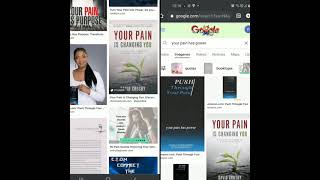 Push through your pain..by Natasha George-Bompart. Wealth