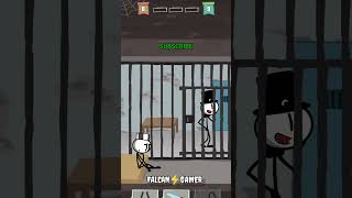 🔥 Prison Break: Stickman Story 👀 Level 8 #stickmanstory #gameplay #shorts screenshot 5