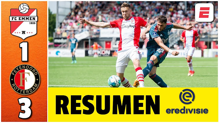 Feyenoord sumó gran triunfo ante Emmen. Santiago Giménez buscó incansablemente el gol | Eredivisie