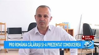 Știri Locale - Pro România Filiala Călărași Și-A Prezentat Conducerea