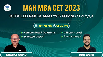 MAH-MBA CET 2023 | Overall Exam Paper Analysis #mahcetmbaexam #mahcet2023