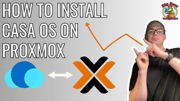 How to install Casa OS on Proxmox