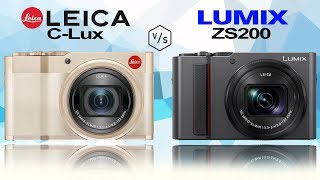Leica C-Lux Vs Panasonic Lumix Zs200