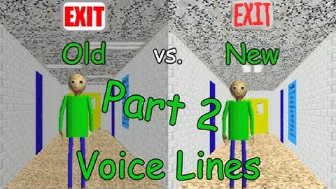 Old VS New Baldi