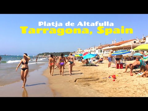 Altafulla Beach Walk & Swim in Tarragona, Spain | August 2021