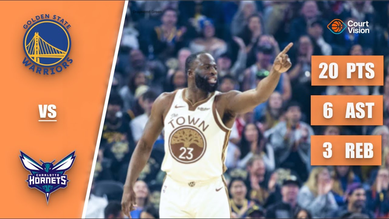 Draymond Green - 20 Points, 6 Assists, 3 Rebounds vs Hornets - 2025-26 Regular Season