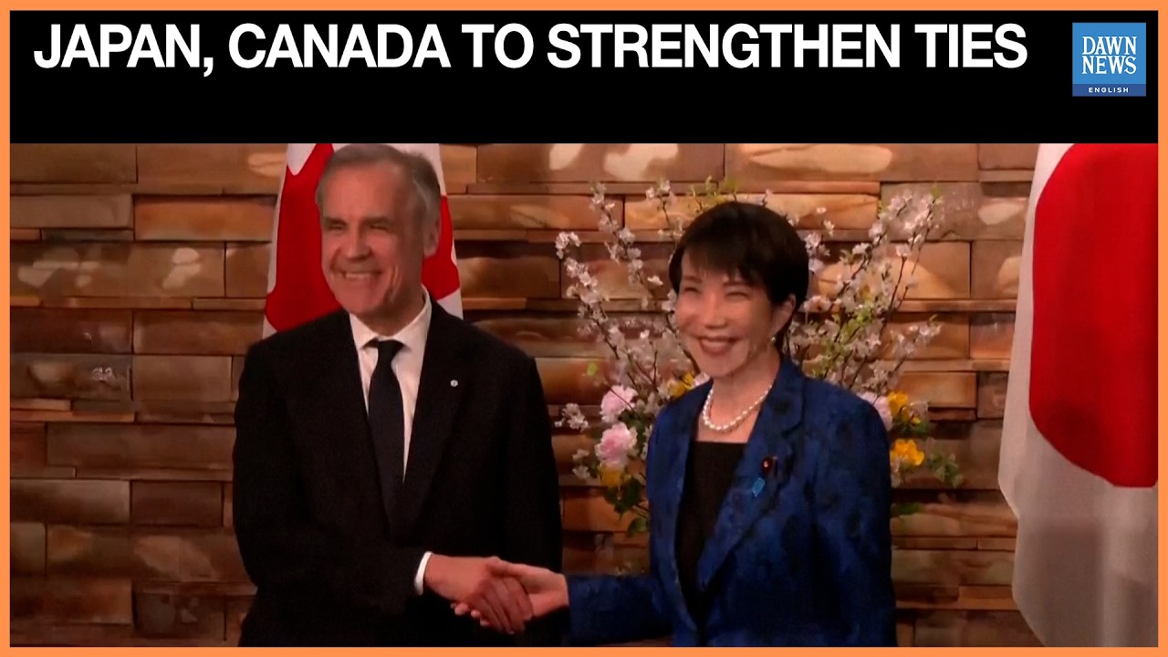 Japan, Canada to Strengthen Ties as World Reaches 'Turning Point' | Dawn News English
