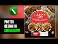 CorelDRAW Food Poster Design | Professional Layout Tips