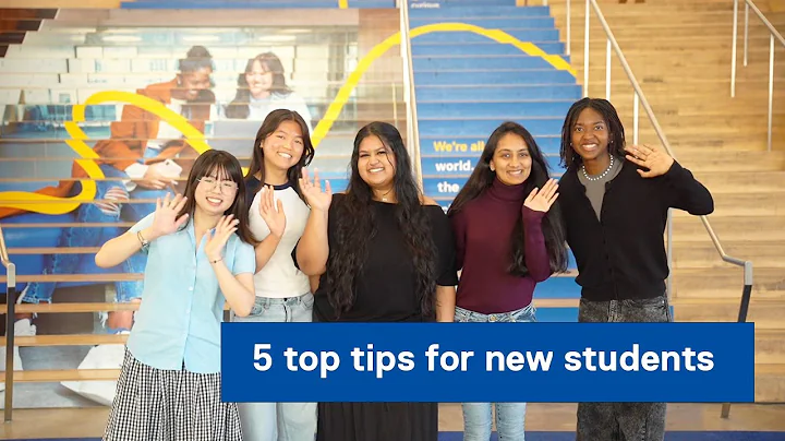 5 top tips for new TMU students