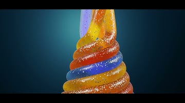 How To Make Satisfying looping cone Animation In #Blender #animation #vfx #cgi