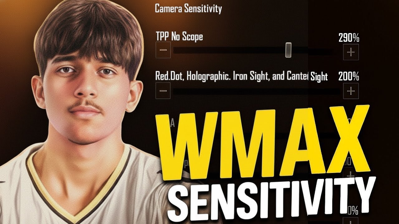 WMAX GAMING SENSITIVITY 😱 Latest Sensi reveal - YouTube