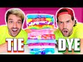 TIE DYE T-SHIRT CHALLENGE ft. @Carl is cooking - HUBY