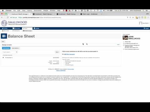 Navigating the Client Portal  - Wealth Access