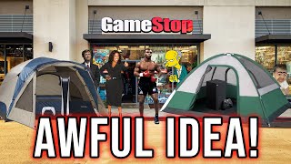 PLEASE DO NOT CAMP OUT OF A STORE FOR A PLAYSTATION 5 OR SERIES X!