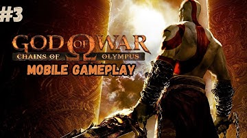 God Of War : Chain Of Olympus | Mobile Gameplay | PPSSPP Emulator | part 3
