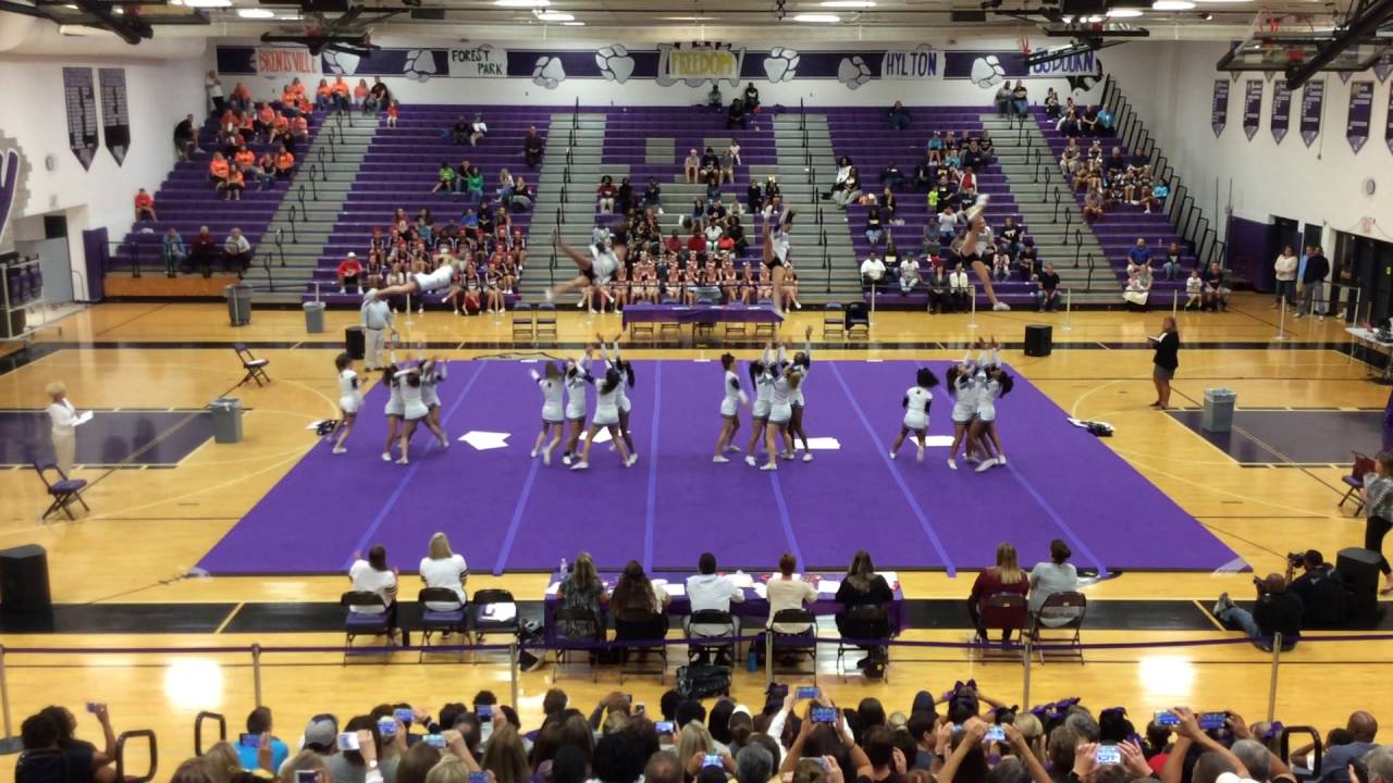 Battlefield High School PWC Cheer Competition 2016 YouTube