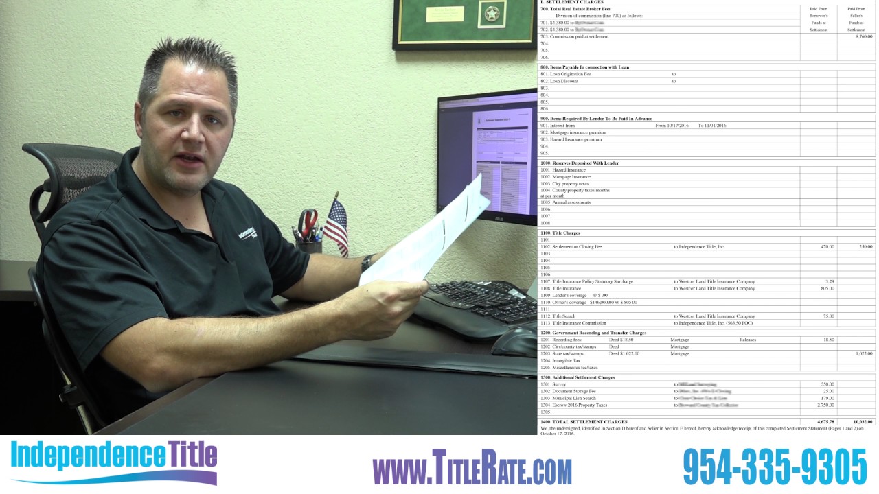 Getting To Know Your HUD 1 Closing Statement Real Estate Investing 