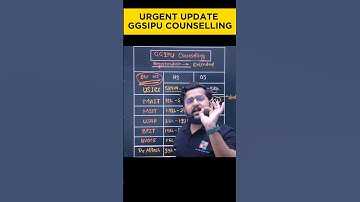🔴 GGSIPU Counselling 2025 BIG UPDATE! Cut-Offs & last date to apply #GGSIPU2025 #IPUcutoff #JEE2025