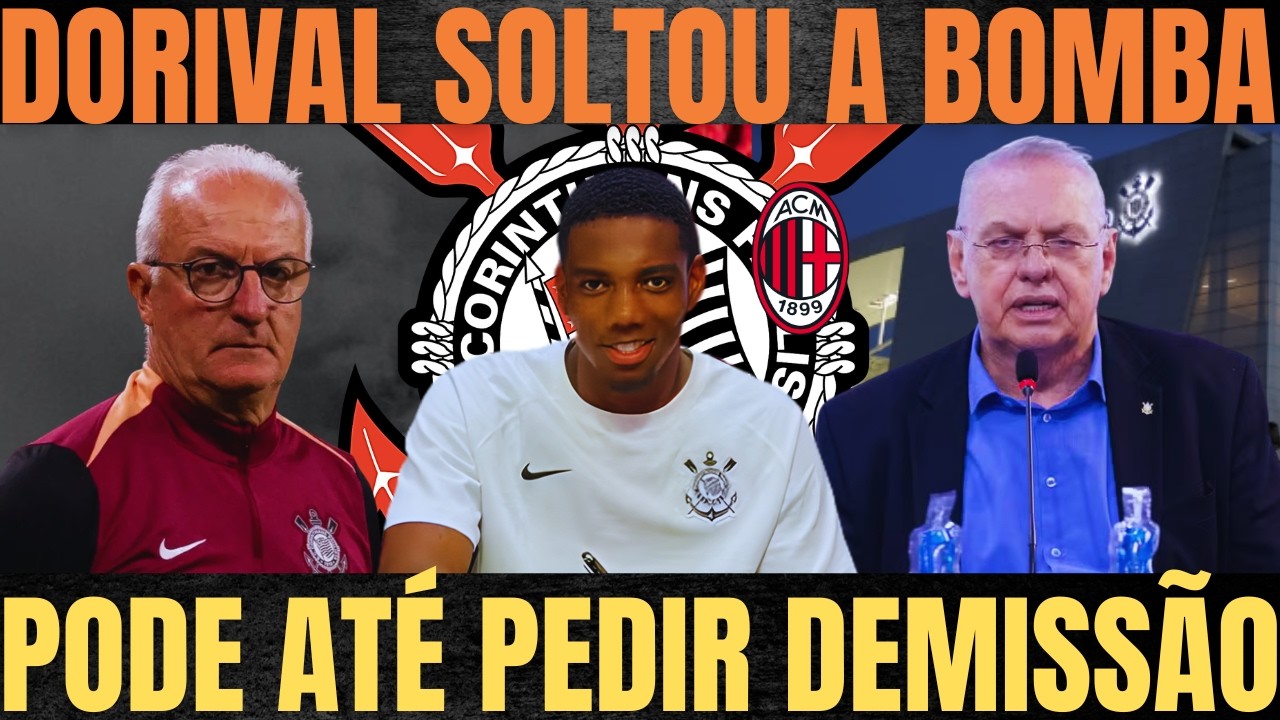 URGENTE| DORIVAL SOLTOU a BOMBA e MANDOU FORTE RECADO ao STABILE AMEAÇANDO ATÉ se DEMITIR